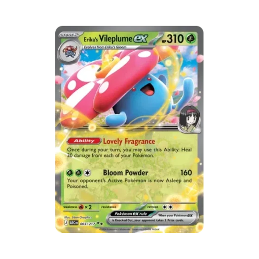포켓몬 TCG 민화의 라플레시아 ex DR 메가 에볼루션 어센드 히어로즈 (영문판)