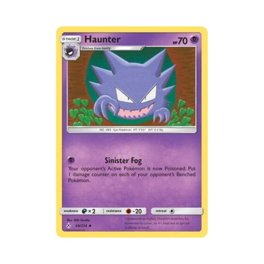 Pokemon TCG Haunter U Unbroken Bonds (English Ver.)