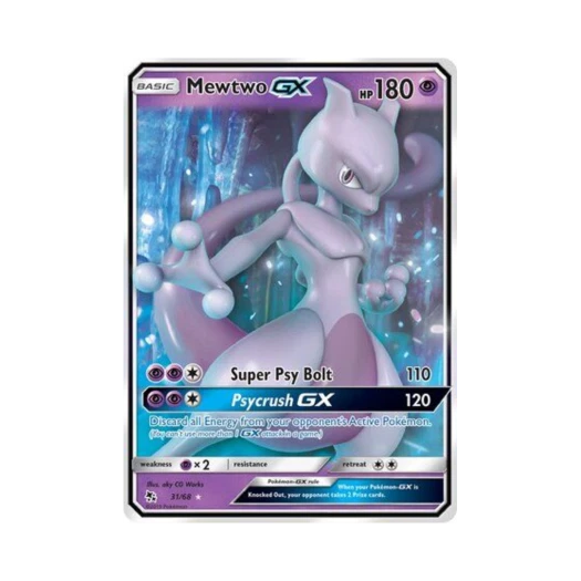 Pokemon TCG Mewtwo GX RHG Hidden Fates (English Ver.)