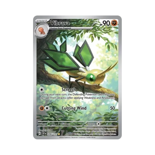 포켓몬 TCG 비브라바 IR 서징 스파크 (영문판)