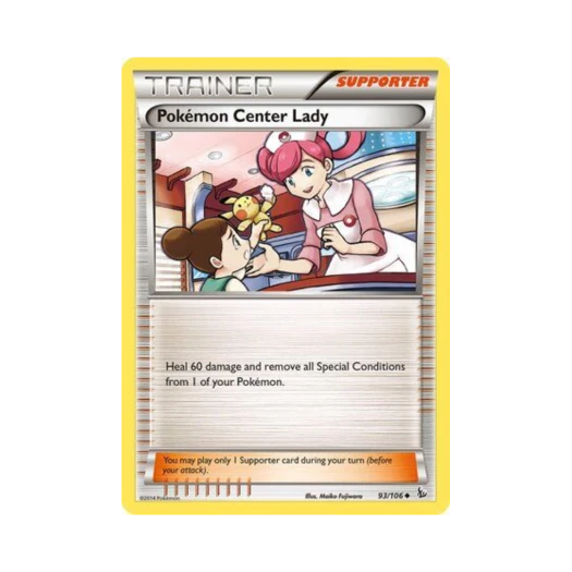 Pokemon TCG Pokemon Center Lady U Flashfire (English Ver.)