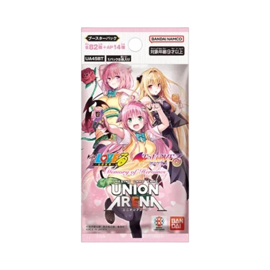 유니온 아레나 TCG 부스터 팩 투 러브-루 메모리 오브 히로인즈 (8장/일어판) 상품 이미지