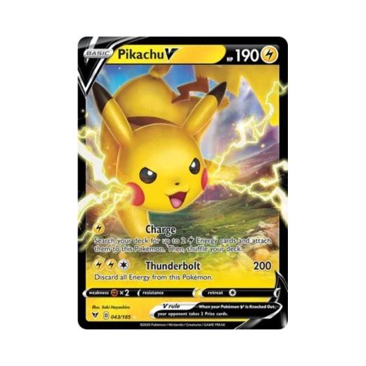포켓몬 TCG 피카츄 V HRV 비비드 볼티지 (영문판) 카드 이미지