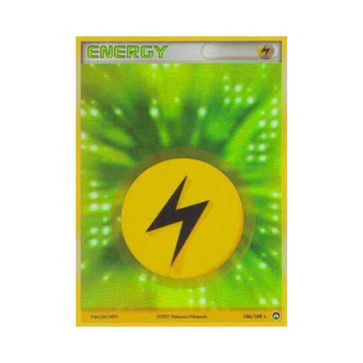 포켓몬 TCG 기본 번개 에너지 RH EX 파워 키퍼스(영문판)