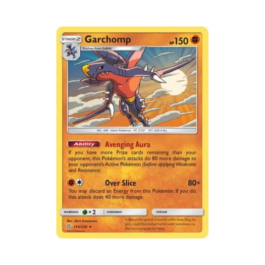 포켓몬 TCG 한카리아스 RH 유니파이드 마인즈 (영문판)