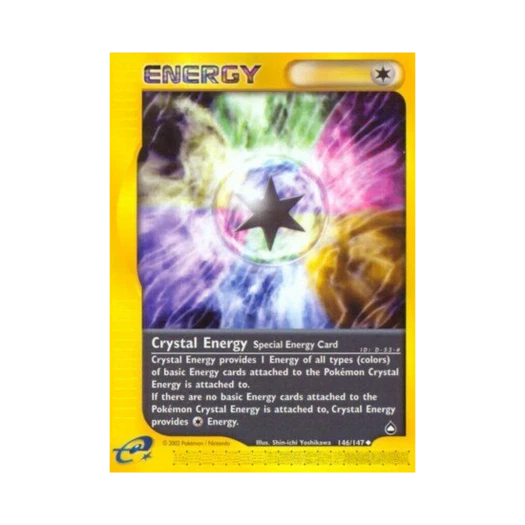 포켓몬 TCG 크리스탈 에너지 U 아쿠아폴리스 (영문판)