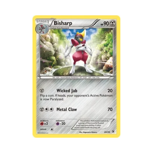 Pokemon TCG Bisharp Kalos Starter Set (English Ver.)