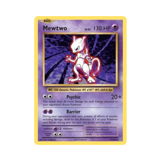 포켓몬 TCG 뮤츠 R 에볼루션즈 (영문판)