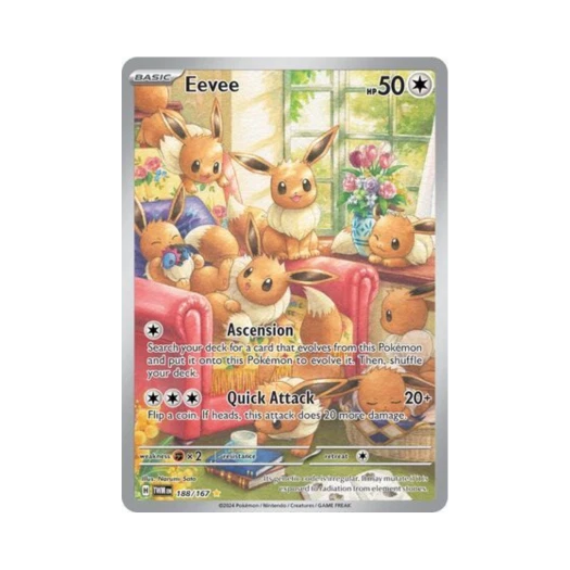 Pokemon TCG Eevee IR Twilight Masquerade (English Ver.)