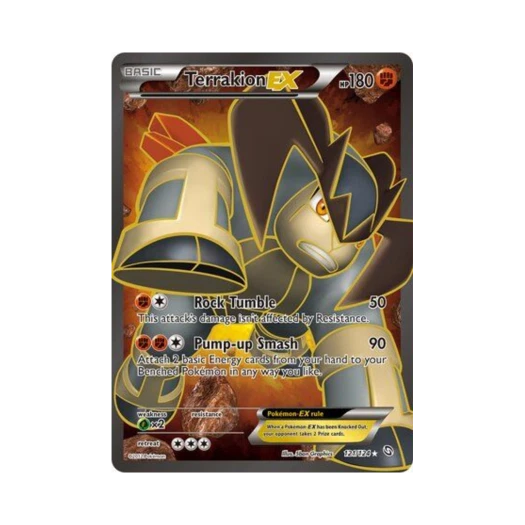 포켓몬 TCG 테라키온 ex RU 드래곤즈 엑잘티드 (영문판)