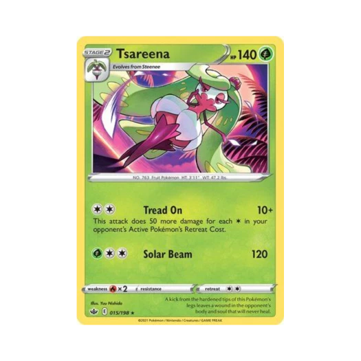 포켓몬 TCG 달코퀸 R 칠링 레인 (영문판)