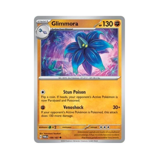 Pokemon TCG Glimmora U Twilight Masquerade (English Ver.)