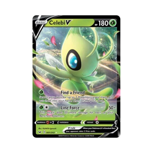 포켓몬 TCG 세레비 V HRV 소드 & 실드 (영문판)