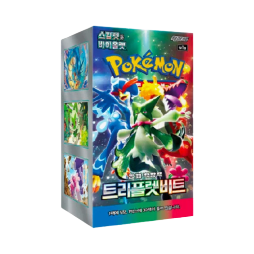 포켓몬 TCG 스칼렛 & 바이올렛 확장팩 트리플렛비트 박스 (30팩/한글판) 카드 이미지