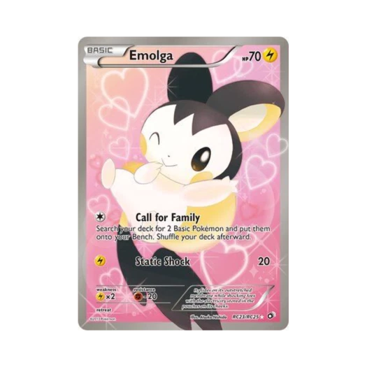 포켓몬 TCG 에몽가 RU 레전더리 트레져스 (영문판)