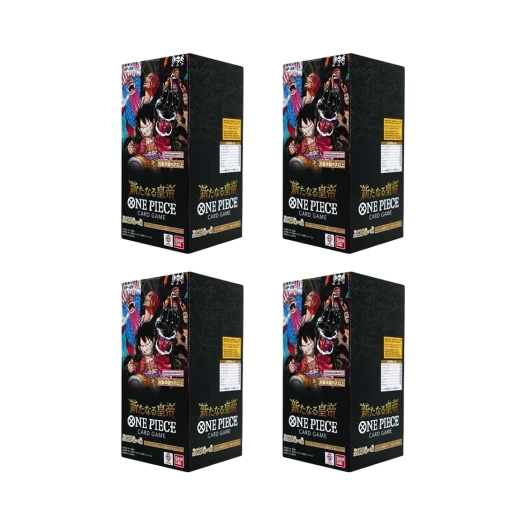 원피스 TCG OP-09 부스터 팩 새로운 황제 4 박스 (96팩/일어판) 카드 이미지
