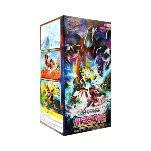 포켓몬 TCG 썬&문 강화 확장팩 새로운 시련 1 박스 (20팩/한글판) 카드 이미지