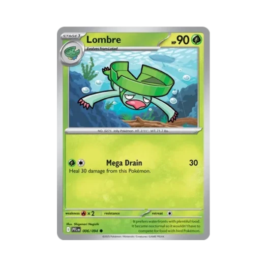 Pokemon TCG Lombre C Phantasmal Flames (English Ver.)