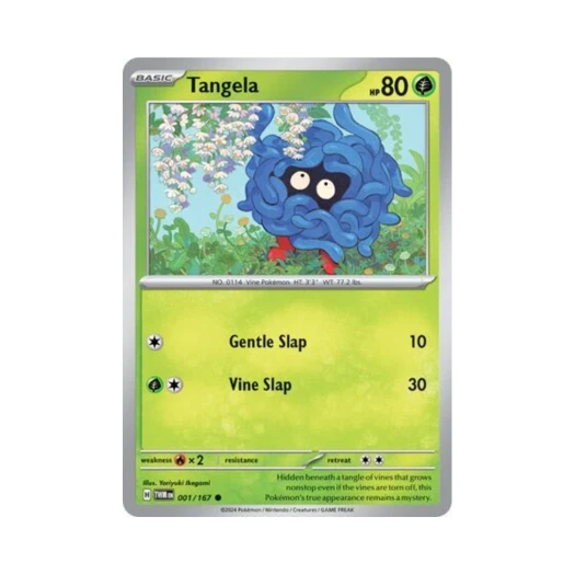 Pokemon TCG Tangela C Twilight Masquerade (English Ver.)