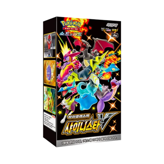 포켓몬 TCG 소드&실드 하이클래스팩 샤이니스타 V 박스 (10팩/한글판) 카드 이미지