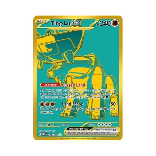 포켓몬 TCG 딩루 ex HR 팔데아 페이트 (영문판)