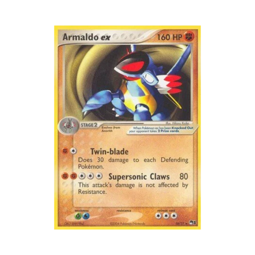 포켓몬 TCG 아말도 ex R 팝 시리즈 1 (영문판)