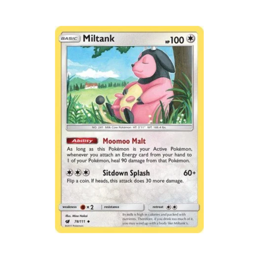 포켓몬 TCG 밀탱크 U 크림슨 인베이전 (영문판)