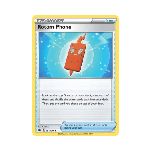 Pokemon TCG Rotom Phone U Champion's Path (English Ver.)