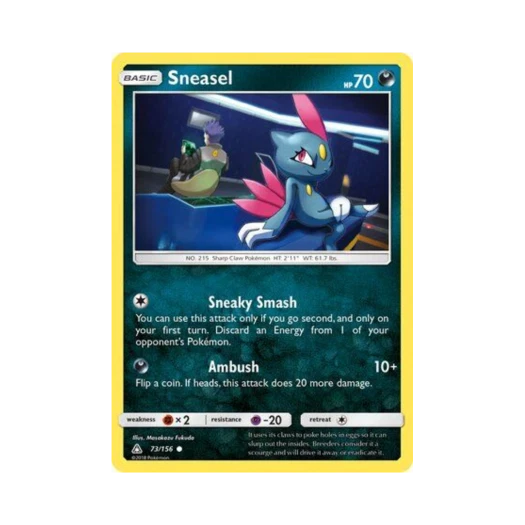 Pokemon TCG Sneasel C Ultra Prism (English Ver.)