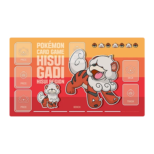 포켓몬 TCG 가디 히스이의 모습 플레이매트 카드 이미지