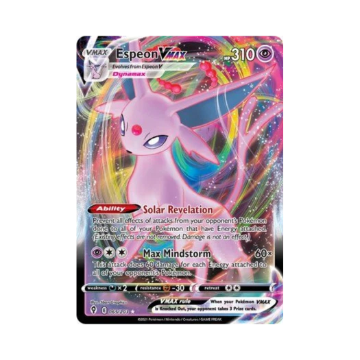 포켓몬 TCG 에브이 VMAX HRV 이볼빙 스카이즈 (영문판)