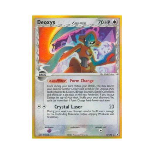 Pokemon TCG Deoxys RH EX Holon Phantoms (English Ver.)