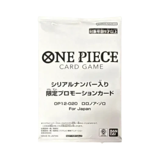 원피스 TCG OP12-020 롤로노아 조로 플래그쉽 배틀 2026 우승자 한정 프로모 카드 팩 (1장/일어판) 카드 이미지