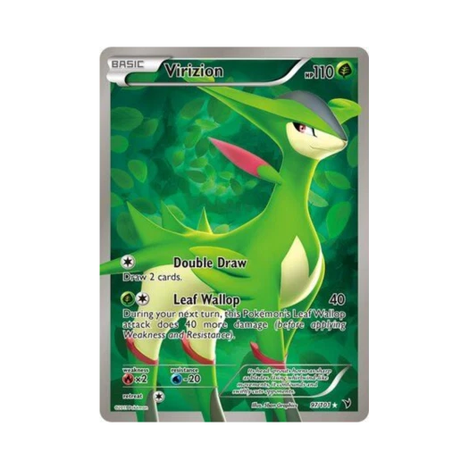 Pokemon TCG Virizion RU Noble Victories (English Ver.)