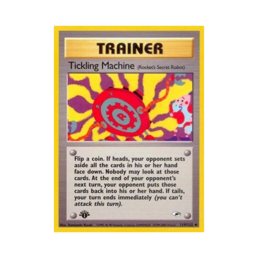Pokemon TCG Tickling Machine U Gym Heroes (English Ver.)