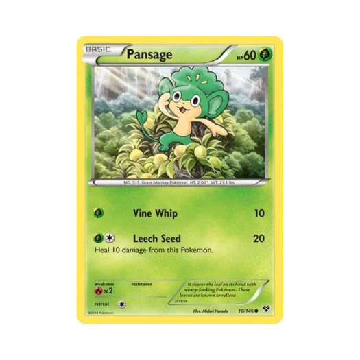 포켓몬 TCG 야나프 C XY (영문판)