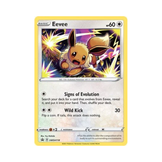 Pokemon TCG Eevee P Sword & Shield Promos (English Ver.)