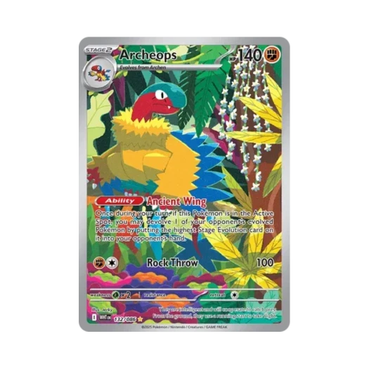 포켓몬 TCG 아케오스 IR 화이트플레어 (영문판)