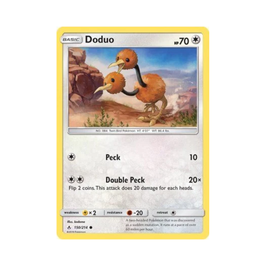 포켓몬 TCG 두두 C 언브로큰 본즈 (영문판)