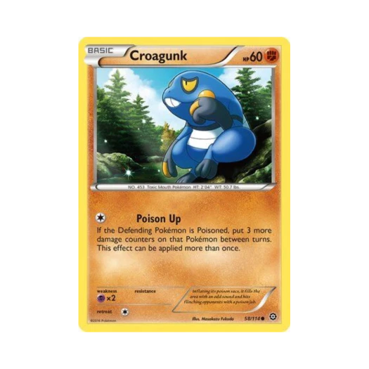 포켓몬 TCG 삐딱구리 C 스팀 시즈 (영문판)