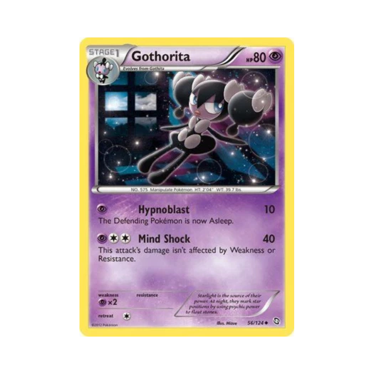 Pokemon TCG Gothorita U Dragons Exalted (English Ver.)