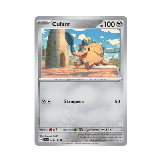 Pokemon TCG Cufant C Paldea Evolved (English Ver.)