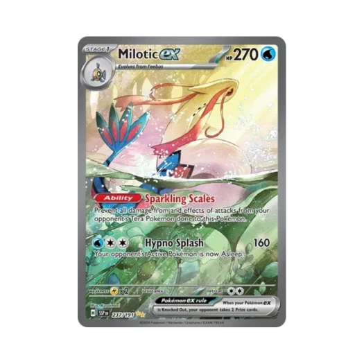 포켓몬 TCG 밀로틱 ex SIR 서징 스파크 (영문판)
