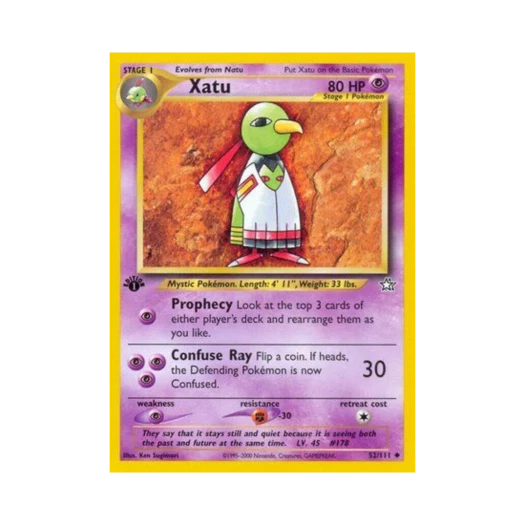 포켓몬 TCG 네이티오 U 네오 제네시스 (영문판)