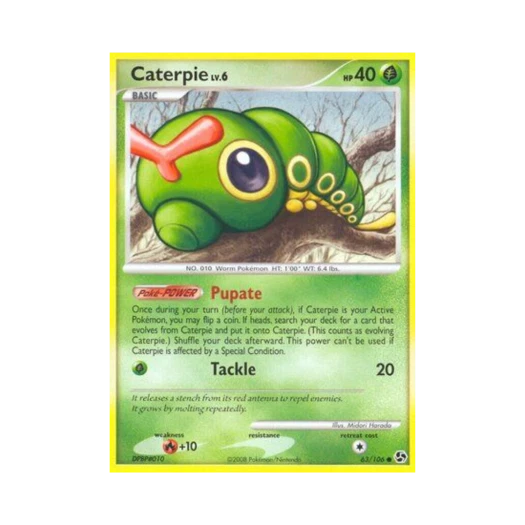 포켓몬 TCG 캐터피 C 그레이트 인카운터스 (영문판)