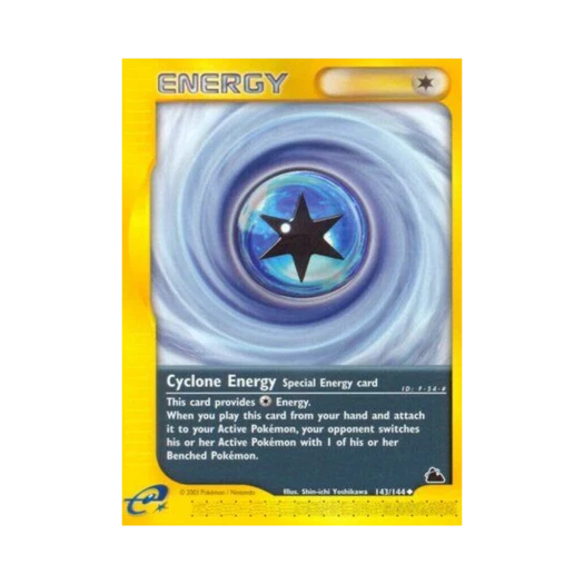 Pokemon TCG Cyclone Energy U Skyridge (English Ver.)