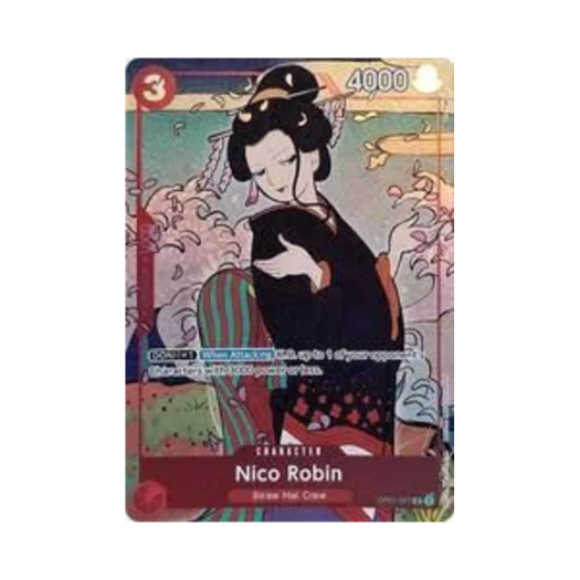 원피스 TCG 니코 로빈 R OP01-017 영문 1주년 세트 (영문판) 상품 이미지