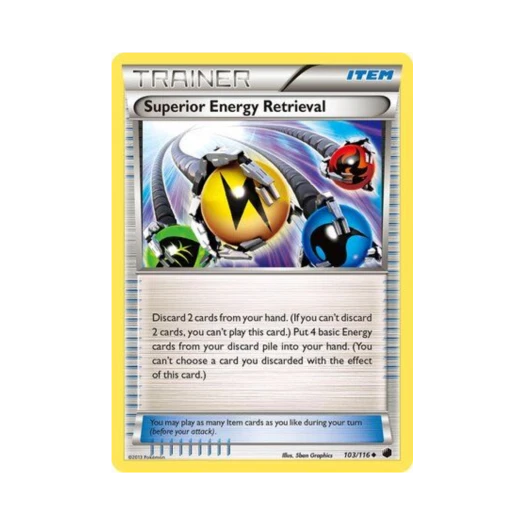 포켓몬 TCG 수퍼 에너지 회수 U 플라스마 프리즈 (영문판)