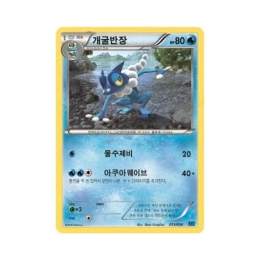 포켓몬 TCG 개굴반장 XY 퍼스트 세트 개구마르의 진화 (한글판)