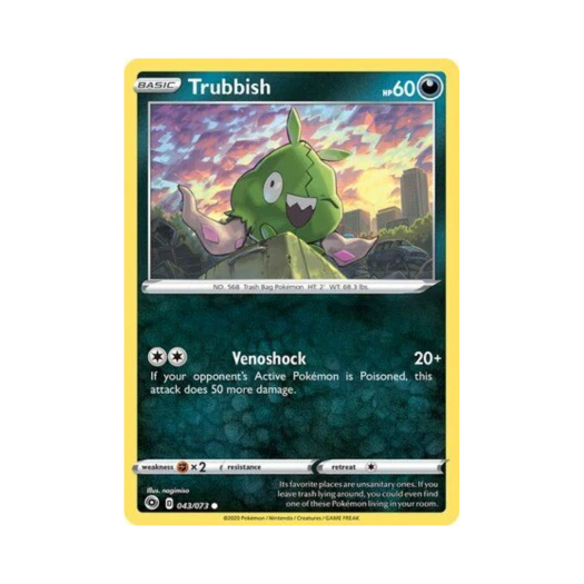 Pokemon TCG Trubbish C Champion's Path (English Ver.)